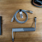 BLACK & WHITE SYMMETRICAL AV CABLE