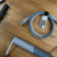BLACK & WHITE SYMMETRICAL AV CABLE