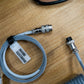 BLACK & WHITE SYMMETRICAL AV CABLE