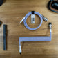 LIGHT PURPLE SYMMETRICAL AV CABLE