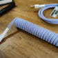 LIGHT PURPLE SYMMETRICAL AV CABLE