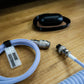 LIGHT PURPLE SYMMETRICAL AV CABLE