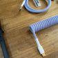 LIGHT PURPLE SYMMETRICAL AV CABLE