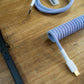 LIGHT PURPLE SYMMETRICAL AV CABLE