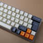 DE64R WITH RETRO ORANGE BEIGE ISO ES / ASSEMBLED 60% MECHANICAL KEYBOARD