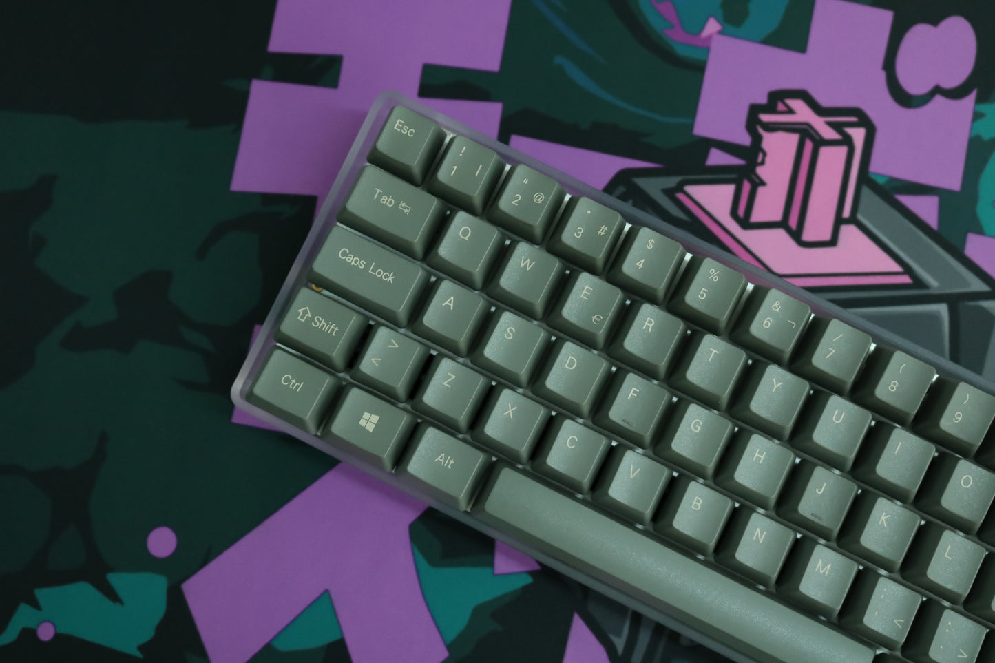 KEYCAPS RETRO FULL GREY ISO ES