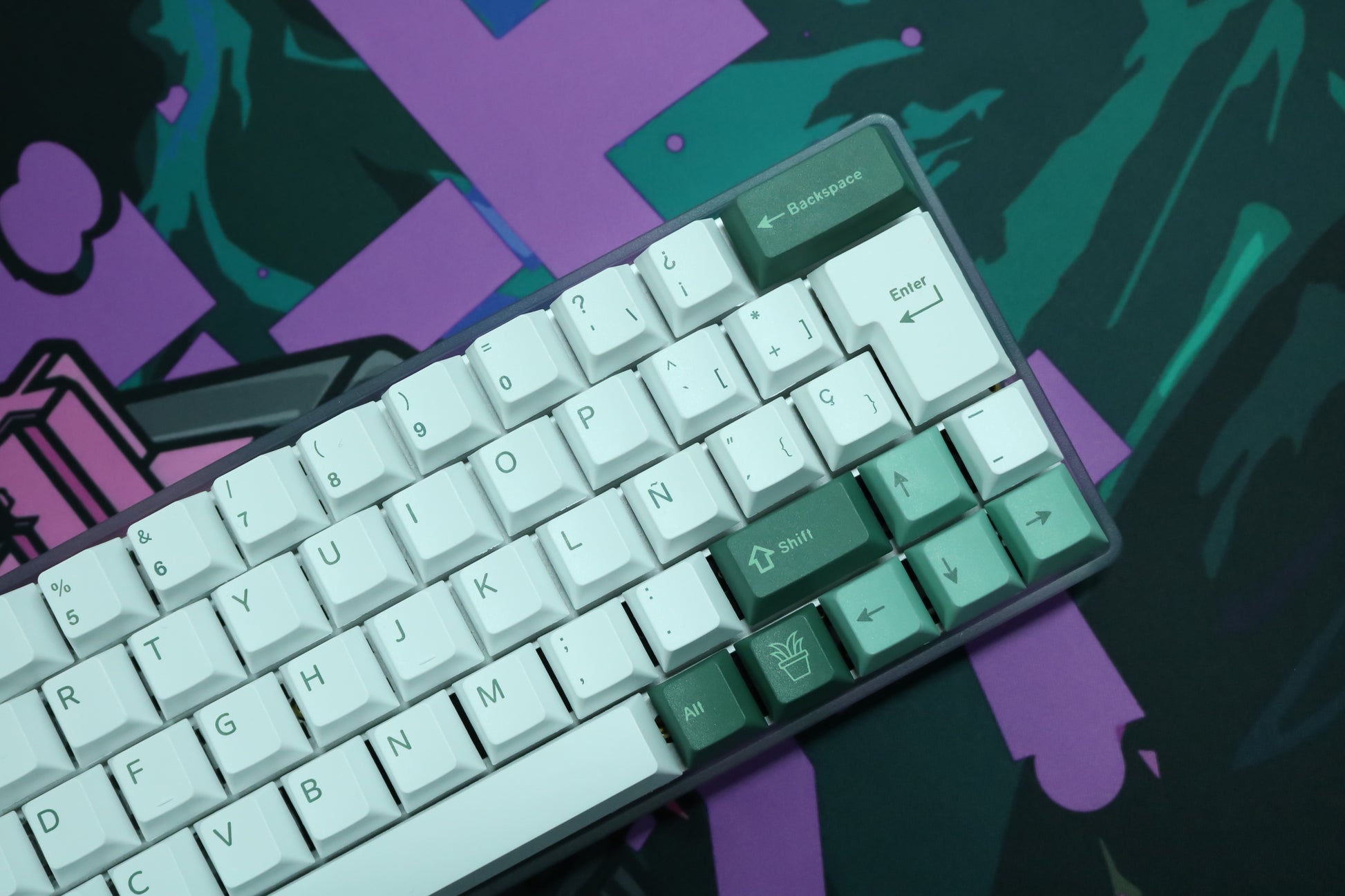 ▷ Keycaps Retro ISO Español – Denshi electronic