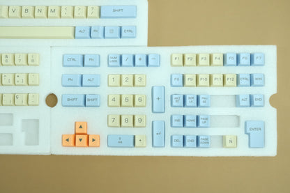 KEYCAPS RETRO BLUE ISO ES / ANSI
