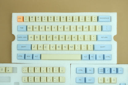 KEYCAPS RETRO BLUE ISO ES / ANSI