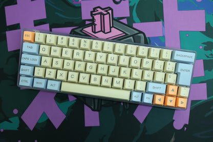 KEYCAPS RETRO BLUE ISO ES / ANSI