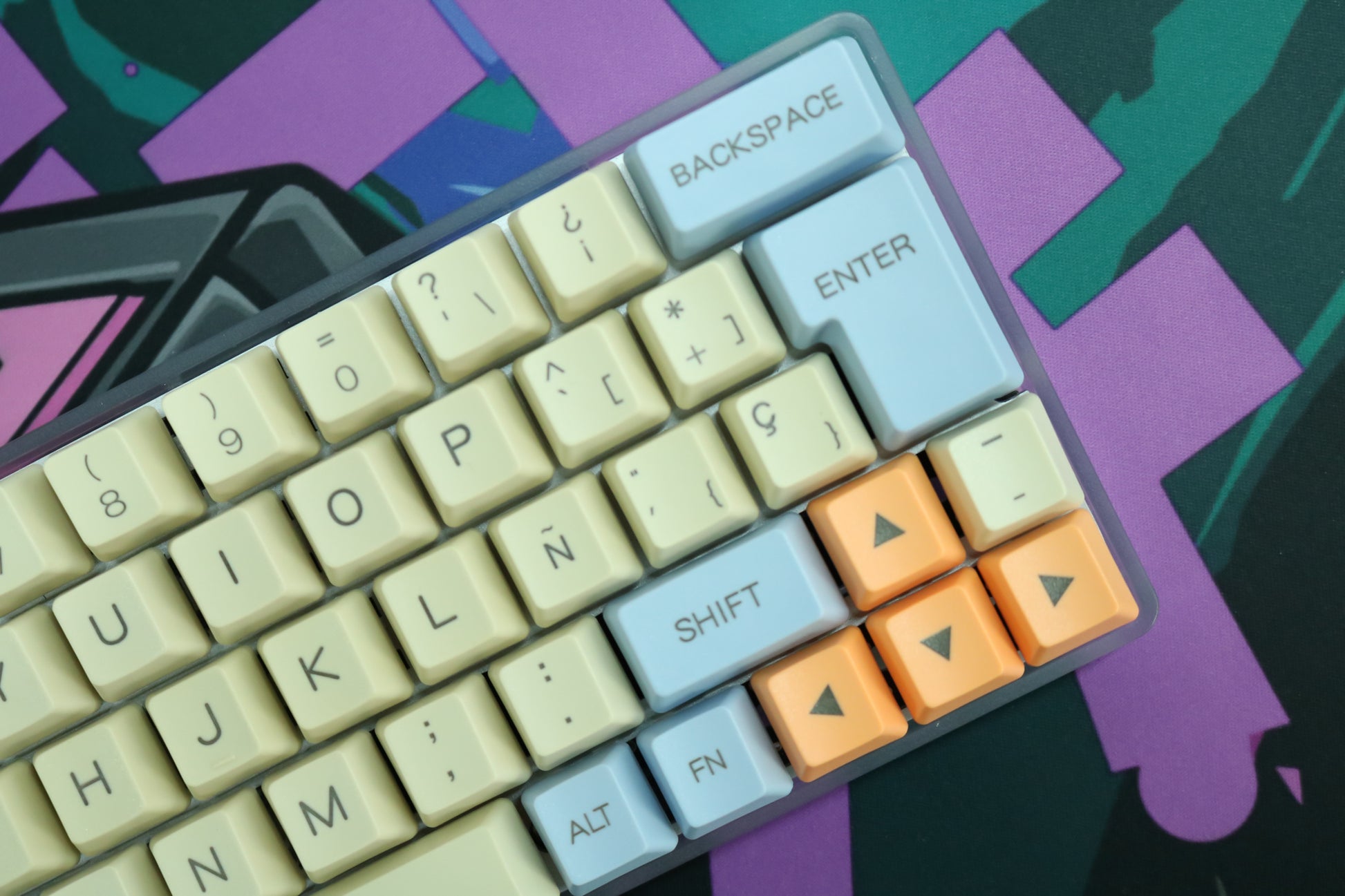 ▷ Keycaps Retro ISO Español – Denshi electronic