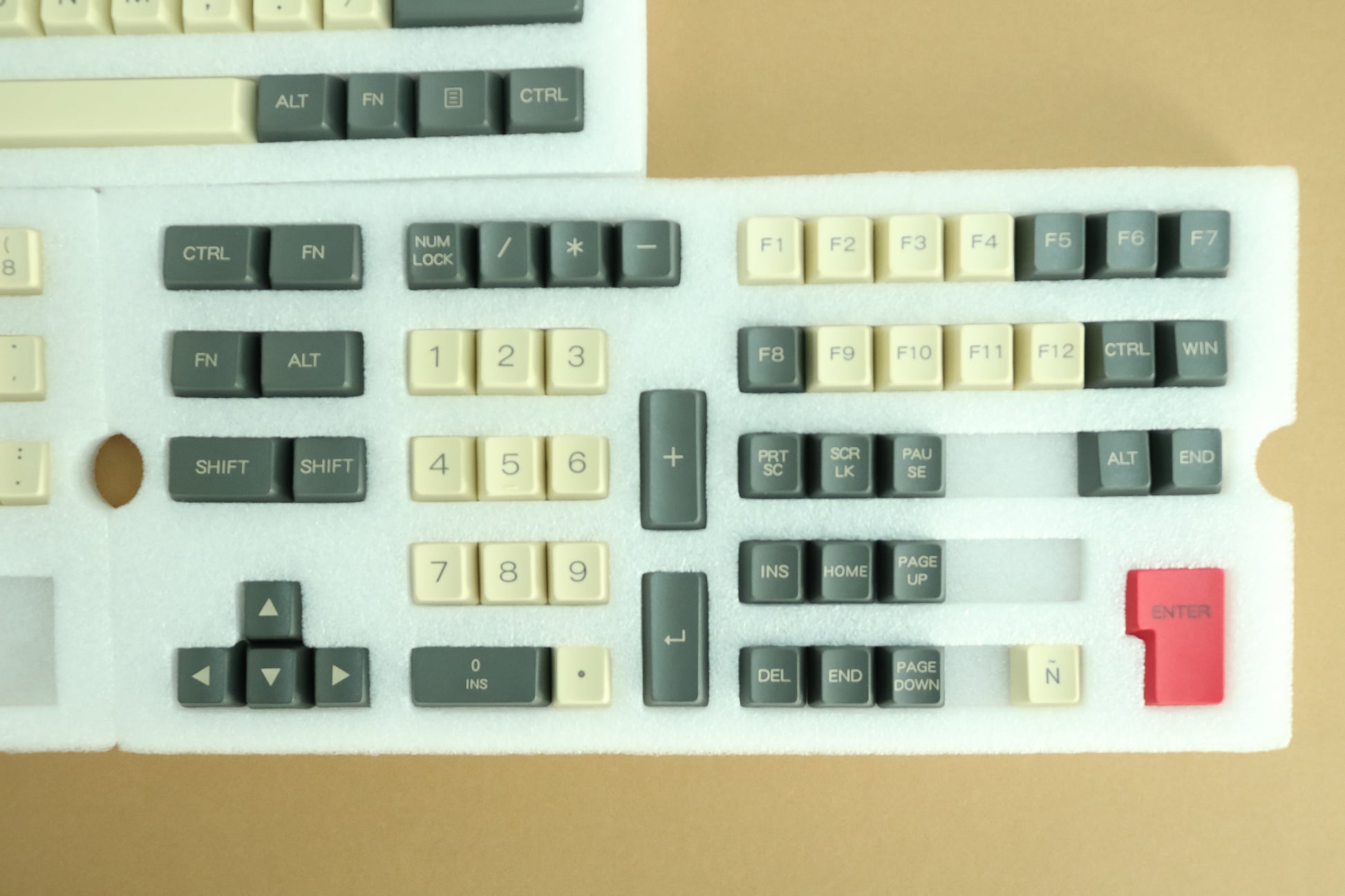 ▷ Keycaps Retro ISO Español – Denshi electronic