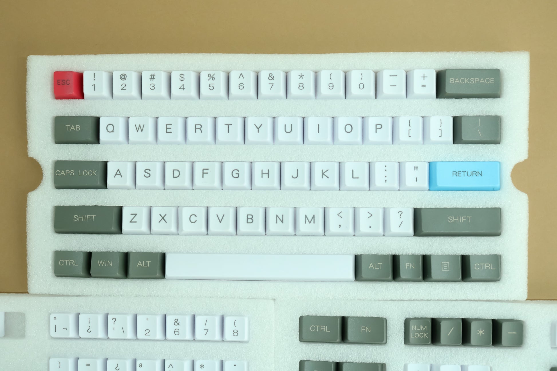 ▷ Keycaps Retro ISO Español – Denshi electronic