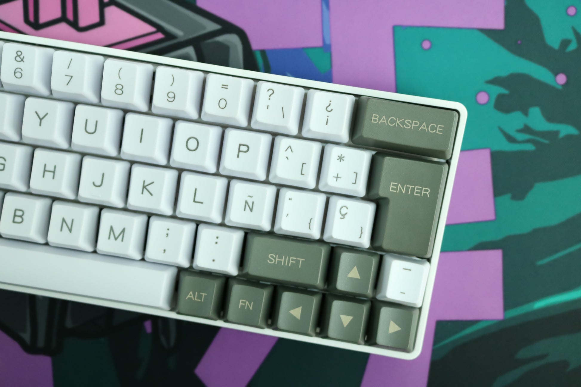 ▷ Keycaps Retro ISO Español – Denshi electronic