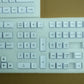 KEYCAPS RETRO FULL WHITE ISO ES / ANSI