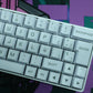 DE64W WITH FULL WHITE ISO ES / ASSEMBLED 60% MECHANICAL KEYBOARD