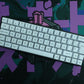 DE64W WITH FULL WHITE ISO ES / ASSEMBLED 60% MECHANICAL KEYBOARD
